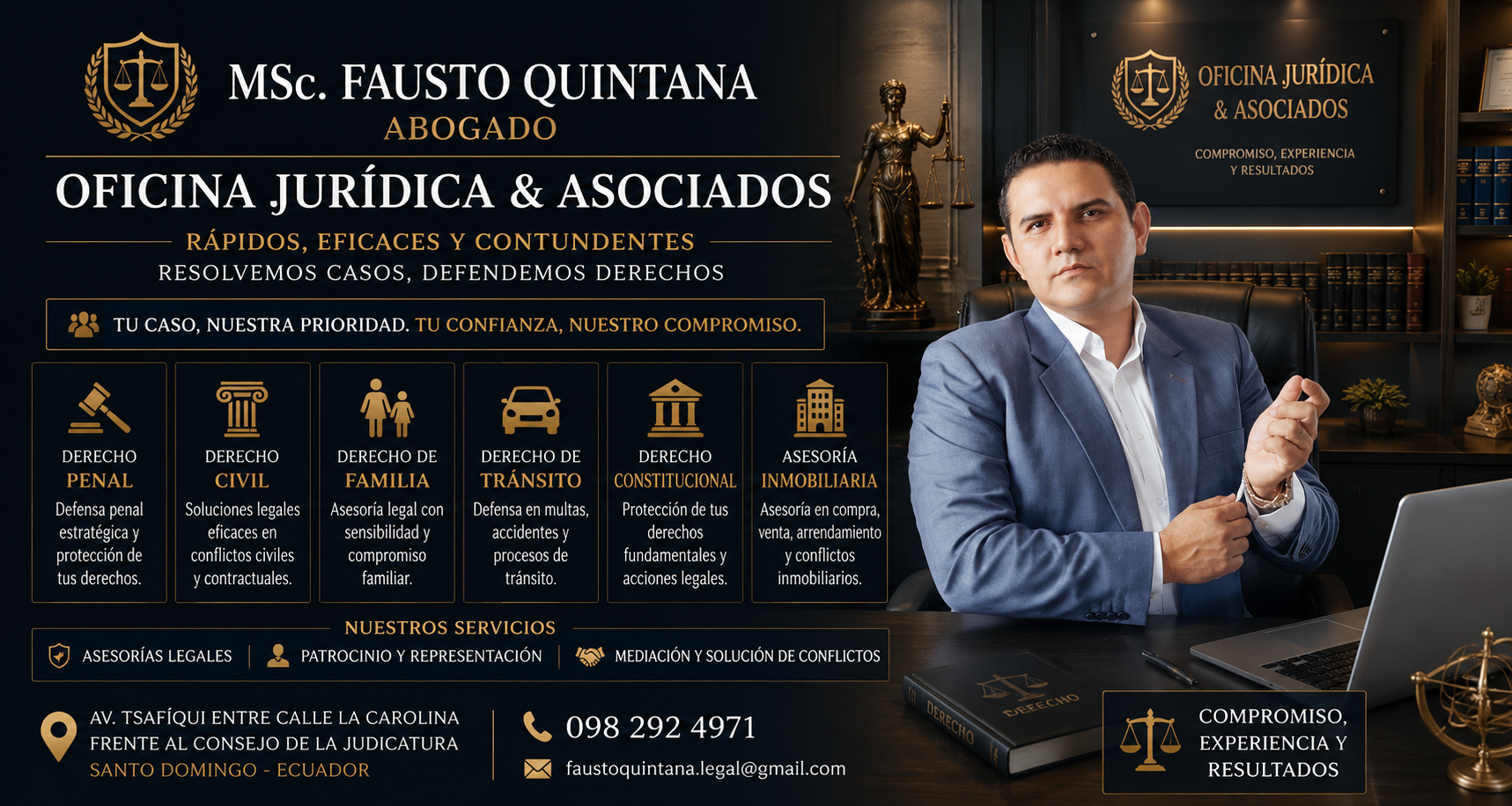 Ab. Fausto Quintana abogado