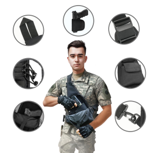 Bolso táctico para porte oculto